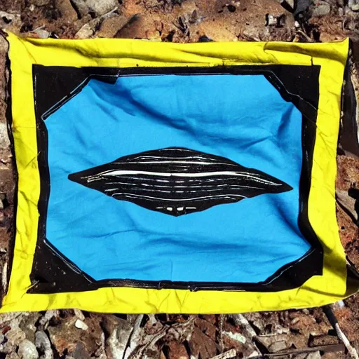 Image similar to alien flag