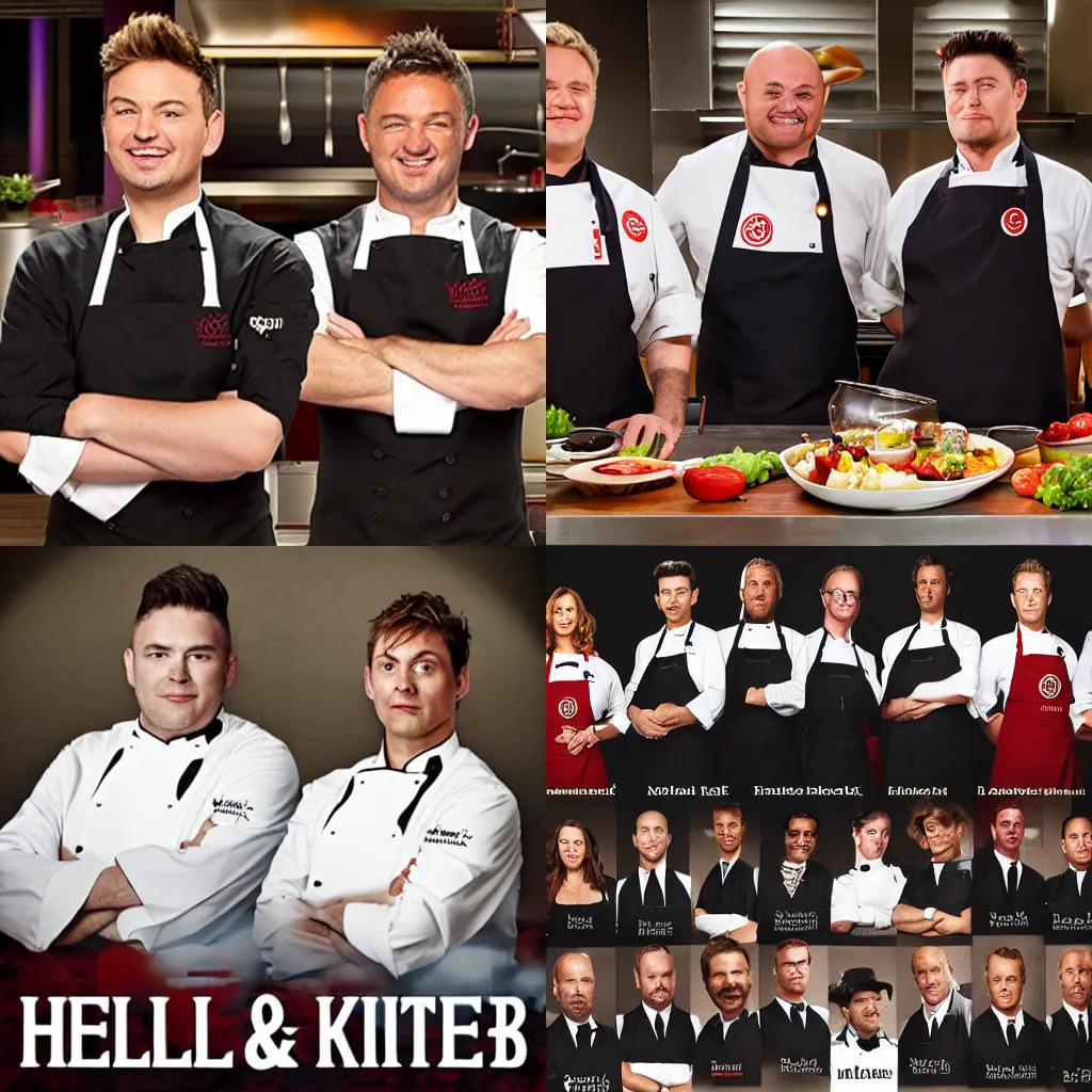 Prompt: masterchef and hell's kitchen