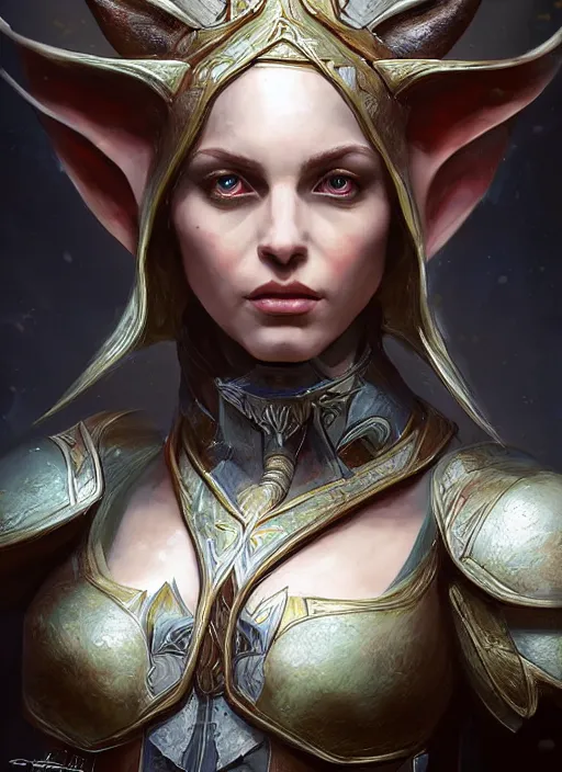Image similar to digital _ painting _ of _ destiny 2 the elf queen _ by _ filipe _ pagliuso _ and _ justin _ gerard _ symmetric _ fantasy _ highly _ detailed _ realistic _ intricate _ port