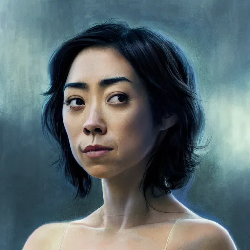 Prompt: Aimee Garcia as Rukia Kutchki, professional modeling, looking down on the camera, detailed, centered, digital painting, artstation, concept art, donato giancola, Joseph Christian Leyendecker, WLOP, Boris Vallejo, Breathtaking, 8k resolution, extremely detailed, beautiful, establishing shot, artistic, hyperrealistic, beautiful face, octane render, cinematic lighting, dramatic lighting, masterpiece