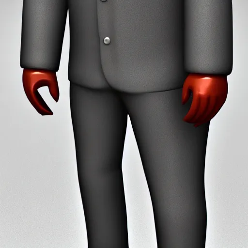 Image similar to simple businessman 3 d model