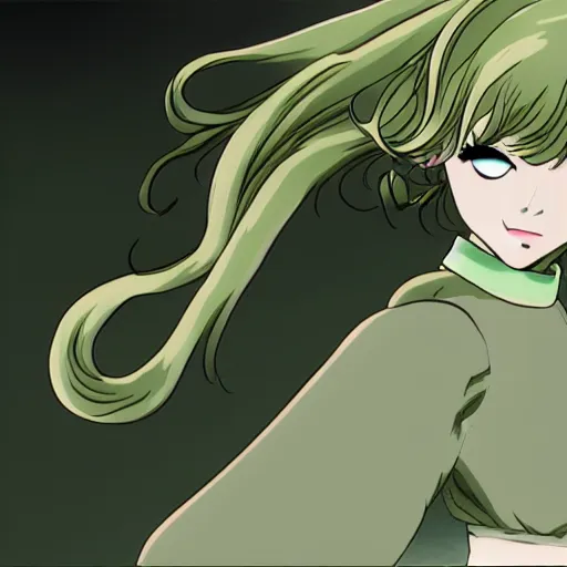 tatsumaki girl, anime, HD,, Stable Diffusion