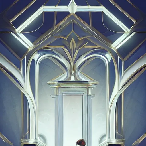 Prompt: symmetry!! product render poster golden ration modern white museum, elegant, highly detailed, digital painting, artstation, concept art, smooth, sharp focus, illustration, art by artgerm