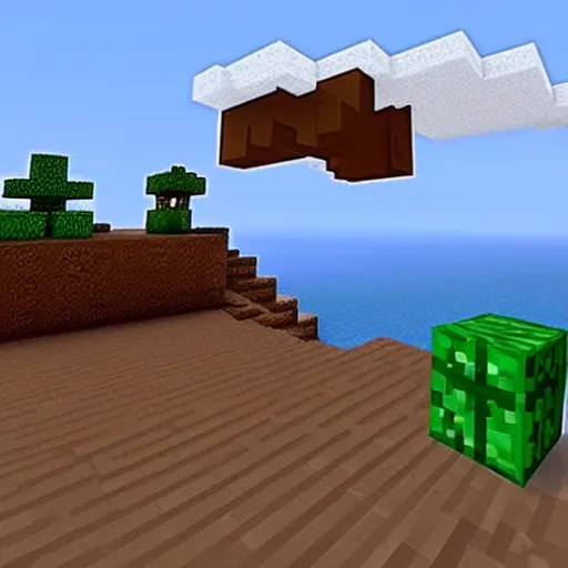 Image similar to a screenshoot from minecraft a moment before creeper blows and diamonds will be lost, big drama