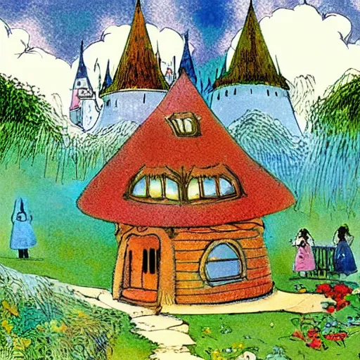 Image similar to the moomin house