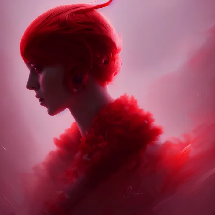 Prompt: elmo by charlie bowater and anna dittmann and artgerm and clemens ascher, intricate, elegant, red mist, highly detailed, dramatic lighting, sharp focus, octane render, trending on artstation, artstationhd, artstationhq, unreal engine, 4 k, 8 k