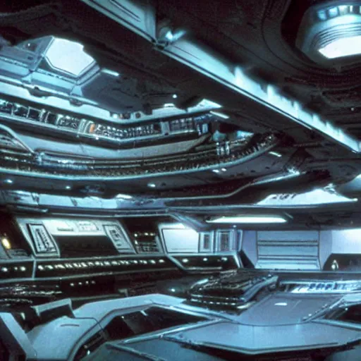 Image similar to external view of the Nostromo spaceship of the Alien movie