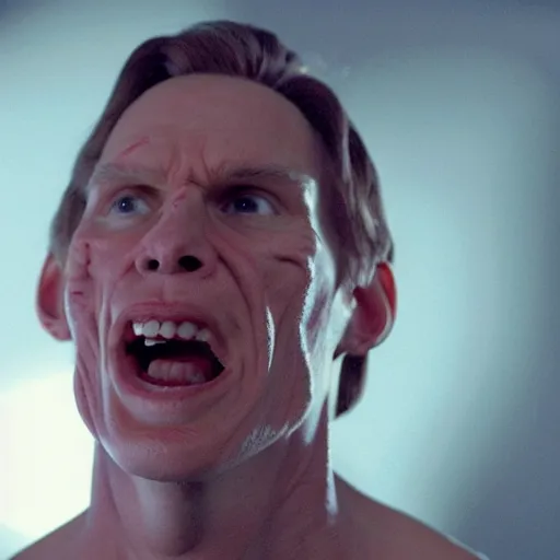 Image similar to Live Action Still of Jerma in Poltergeist, real life, hyperrealistic, ultra realistic, realistic, highly detailed, epic, HD quality, 8k resolution, body and headshot, film still