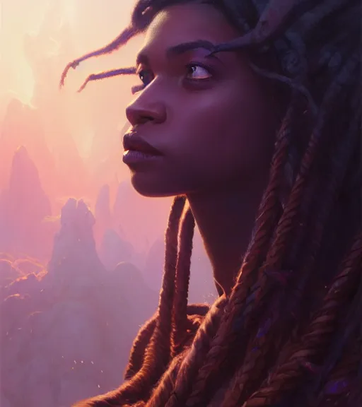 Image similar to highly detailed portrait of ja'marr chase, # 1, unreal engine, fantasy art by greg rutkowski, loish, rhads, ferdinand knab, makoto shinkai and lois van baarle, ilya kuvshinov, rossdraws, tom bagshaw, global illumination, radiant light, detailed and intricate environment