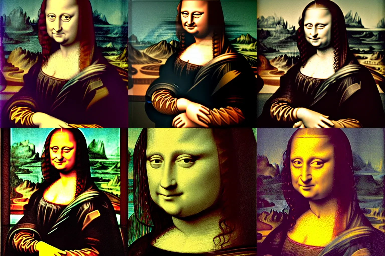 Prompt: Portrait of Angela Merkel in the painting Mona Lisa by Leonardo da Vinci