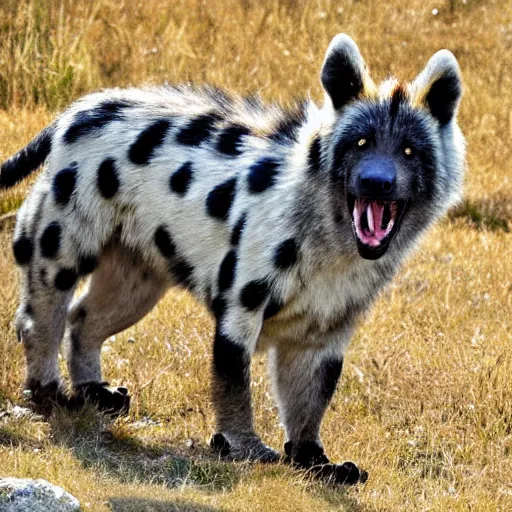 Image similar to a gnoll with white spots