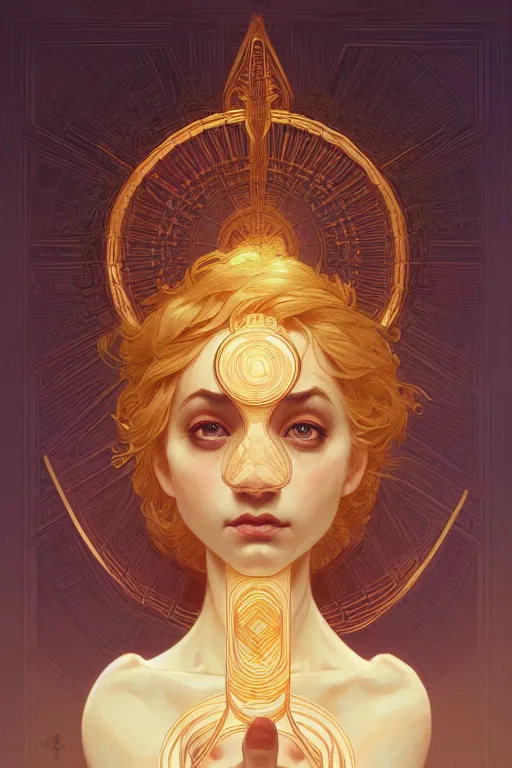 Image similar to symmetry!! nugget food!!, intricate, elegant, highly detailed, digital painting, artstation, concept art, smooth, sharp focus, illustration, art by artgerm and greg rutkowski and alphonse mucha, 8 k