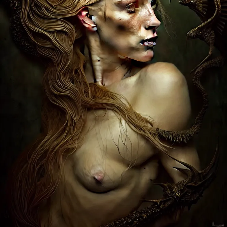 Image similar to epic professional digital art lindsay mann, moderate atmospheric lighting, painted, intricate, detailed, foreboding, by leesha hannigan, wayne haag, reyna rochin, ignacio fernandez rios, mark ryden, iris van herpen,, epic, stunning, gorgeous, much wow, cinematic, masterpiece.