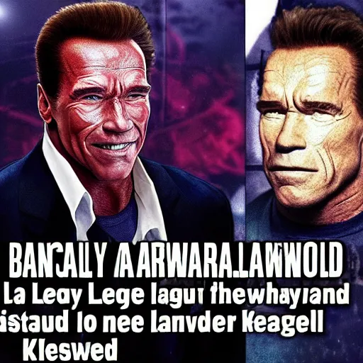 Image similar to Schwarzenegger as a League of Legends Hero