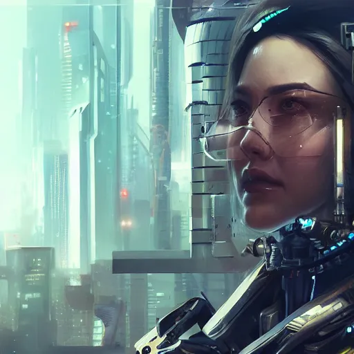 Image similar to cyberpunk dystopia, made by stanley artgerm lau, wlop, rossdraws, artstation, cgsociety, concept art, cgsociety, octane render, trending on artstation, artstationhd, artstationhq, unreal engine, 4 k, 8 k,