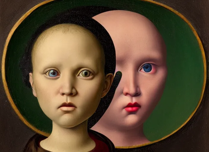 Image similar to a portrait of an inventor, lowbrow in the style of mark ryden and fra angelico,