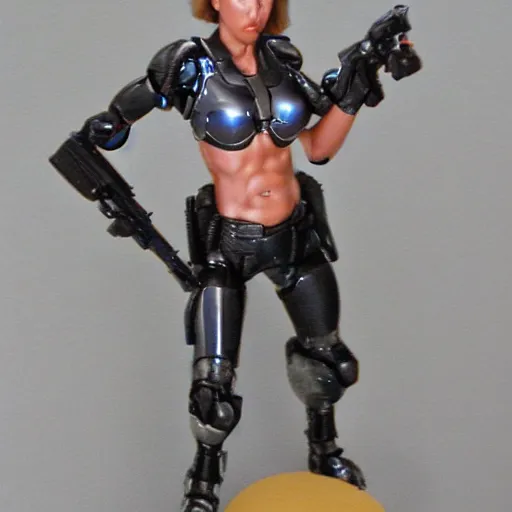 Prompt: female terminator