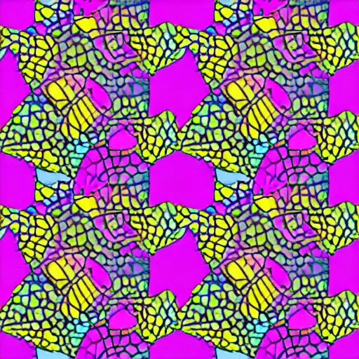 Image similar to vector flow field voronoi perlin noise watercolor brushstrokes yellow black pink concept art