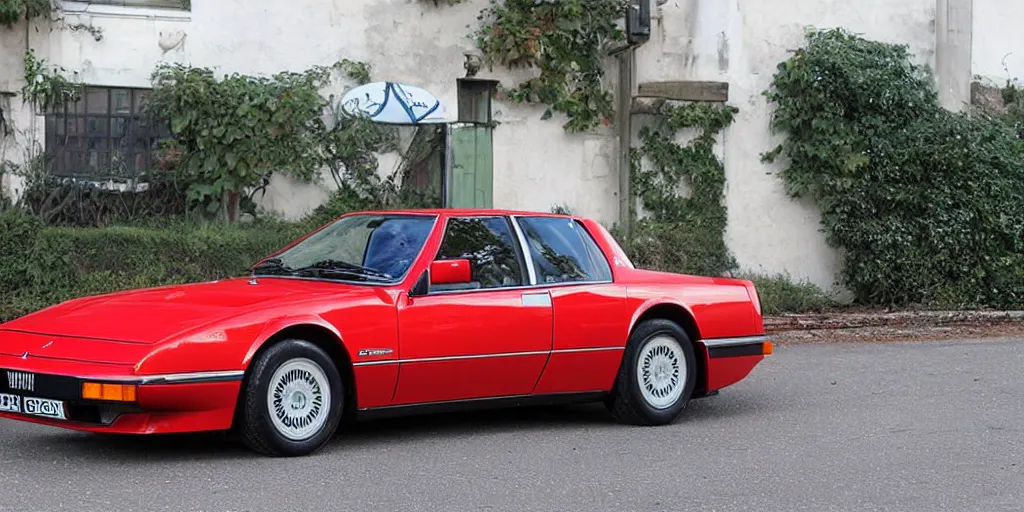 Image similar to “1980s Maserati MC20”