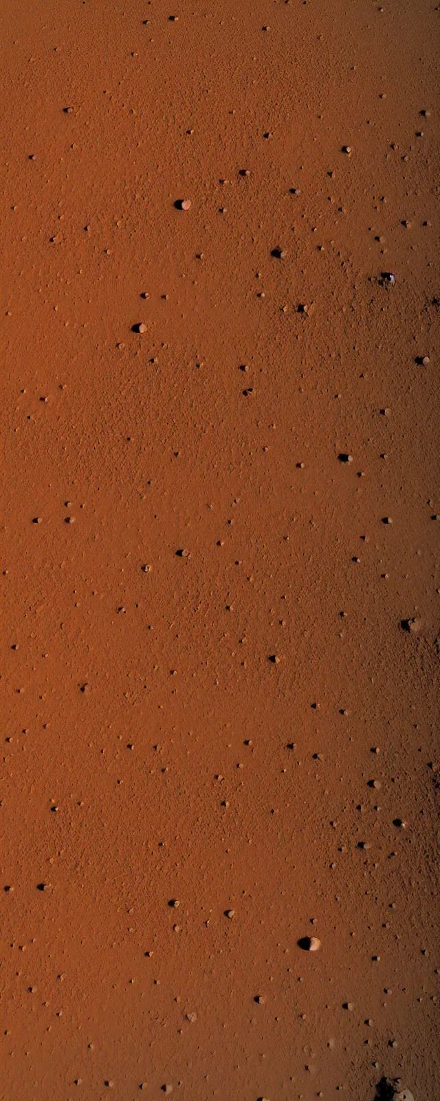 Prompt: the surface of mars at sunset, rover photo, yellowish tint, #cameldeath