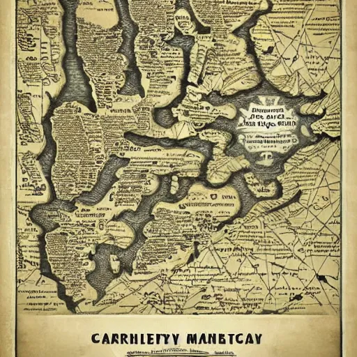 Image similar to cartography map art, highly detailed, vintage typography, modern design