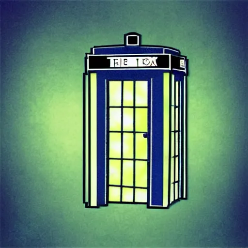 Prompt: “The Tardis made by Razer”