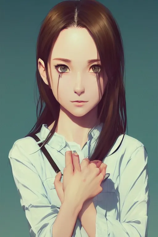 Prompt: a girl with puppy eyes, full shot, intriguing outfit, fine - face, realistic shaded perfect body, fine details. night setting. very anime style. realistic shaded lighting poster by ilya kuvshinov katsuhiro, magali villeneuve, artgerm, jeremy lipkin and michael garmash, rob rey and kentaro miura style, trending on art station