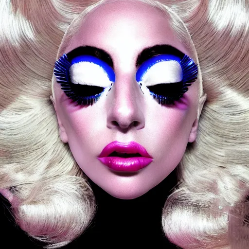Image similar to lady gaga artpop act 2 album cover shot by nick knight, canon, highly realistic. high resolution. highly detailed. dramatic. 8 k. 4 k.