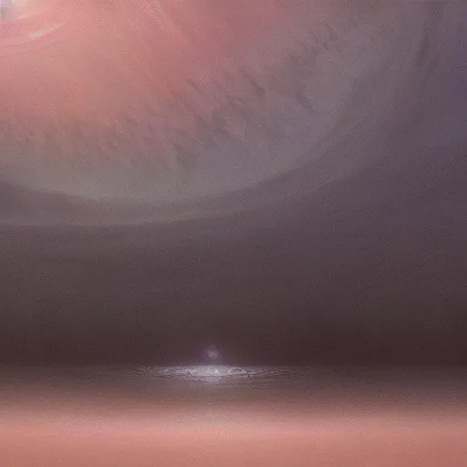 Image similar to crystalized Alien ocean by Zdzisław Beksiński and Greg Rutkowski