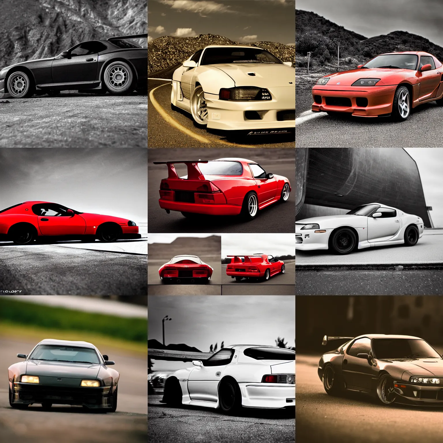 Prompt: cinematic product photography of a Supra