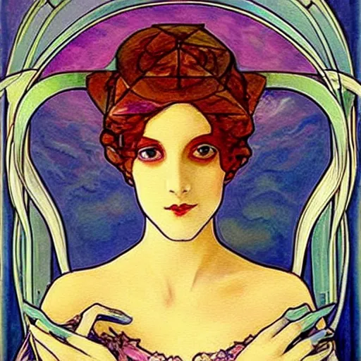 Image similar to beautiful art nouveau painting of companion - cube!!!!!!!!!!!!!!!!! companion - cube!!!!!!!!!!!!!!!!!