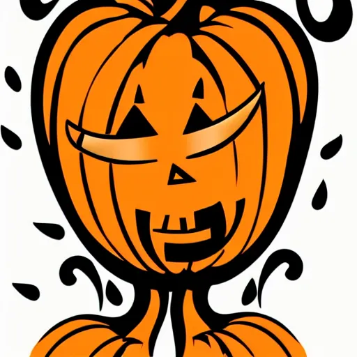 Image similar to cute pumpkin illustration vector