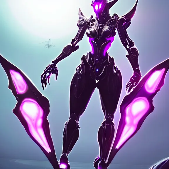 Prompt: highly detailed giantess shot exquisite warframe fanart, looking up at a giant 500 foot tall beautiful stunning saryn prime female warframe, as a stunning anthropomorphic robot female dragon, looming over you, dancing elegantly over you, your view upward between the legs, white sleek armor with glowing fuchsia accents, proportionally accurate, anatomically correct, sharp robot dragon paws, two arms, two legs, camera close to the legs and feet, giantess shot, upward shot, ground view shot, paw shot, leg and thigh shot, epic low shot, high quality, captura, realistic, professional digital art, high end digital art, furry art, macro art, giantess art, anthro art, DeviantArt, artstation, Furaffinity, 3D realism, 8k HD octane render, epic lighting, depth of field