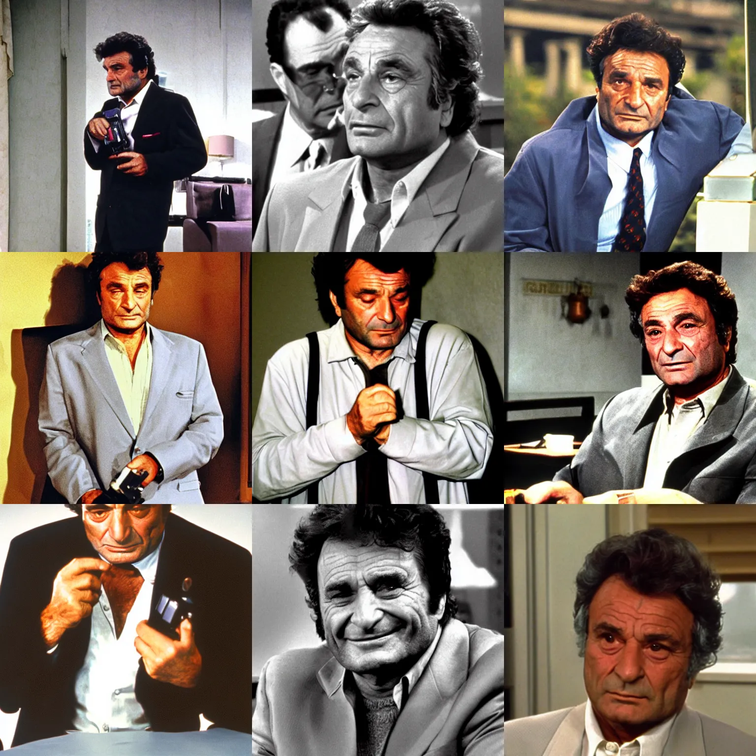 Prompt: peter falk in columbo for the'nintendo 6 4 '!!!