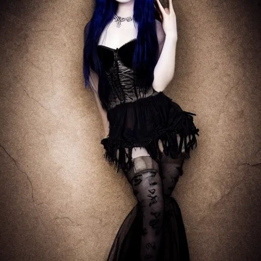 Prompt: pale goth beauty, ultra definition, award winning photo