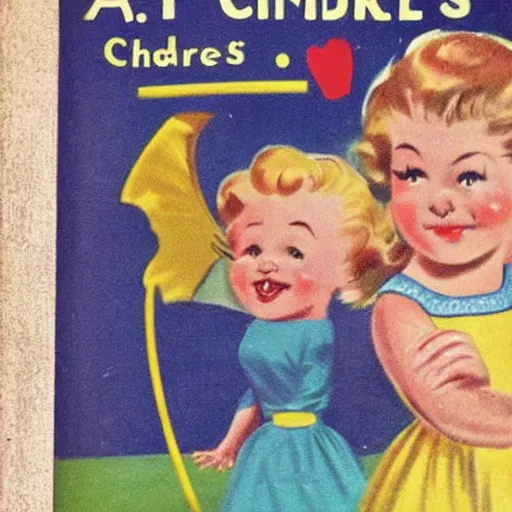 Image similar to a 1950s Childrens book