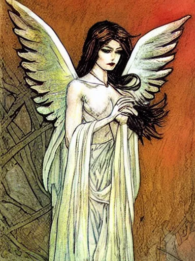 Image similar to angel by rebecca guay