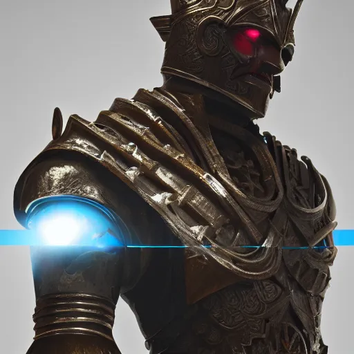 Image similar to statue king knight, chrome, reflect 8 k uhd, unreal engine, octane render in the artstyle of finnian macmanus, john park and greg rutkowski