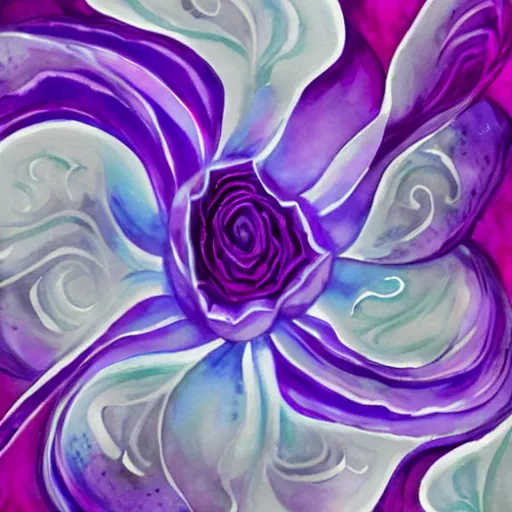 Image similar to purple essence artwork painters rarity, void chrome glacial purple crystalligown artwork, rag essence dorm watercolor image tease glacial, iwd glacial whispers banner cabbage reflections painting, void promos colo purple floral paintings rarity