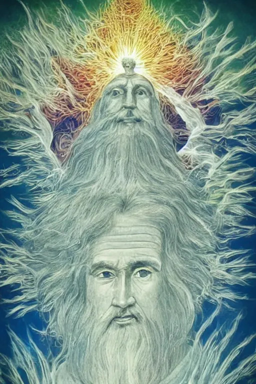 Image similar to what does god look like?