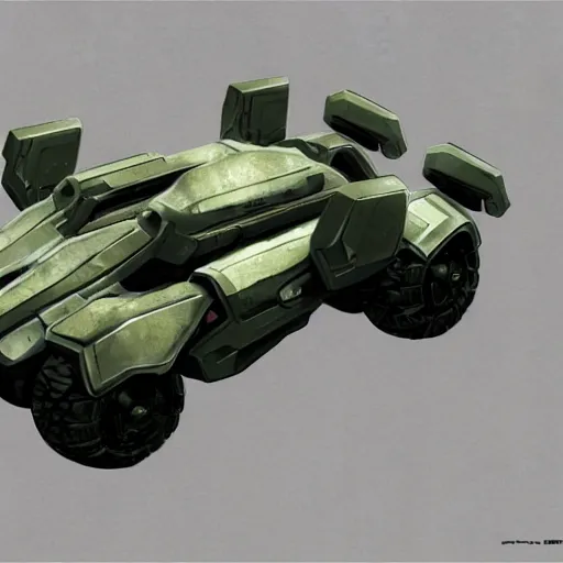 Image similar to concept art prometheus halo vehicles