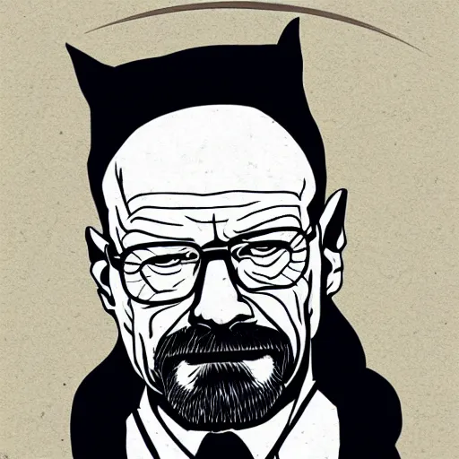 Image similar to Walter White furry art, trending on furaffinity