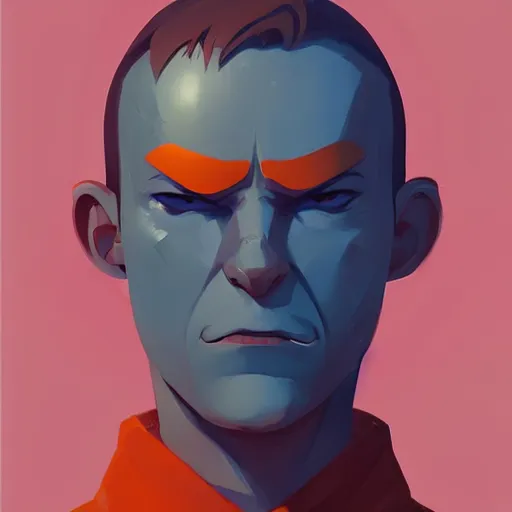 Image similar to face icon stylized minimalist full metal jacket 1 9 8 7, loftis, cory behance hd by jesper ejsing, by rhads, makoto shinkai and lois van baarle, ilya kuvshinov, rossdraws global illumination