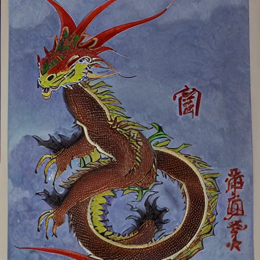 Image similar to eastern dragon