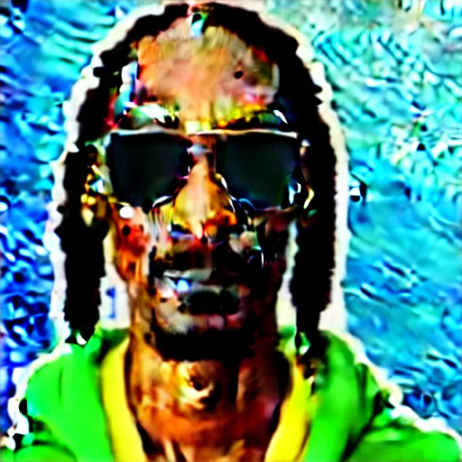 Image similar to snoop dog as a fortnite character