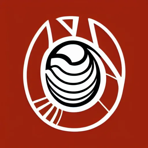 Prompt: angry snail vector logo sport nfl style, flat colour, SVG, professinola, sharp edges
