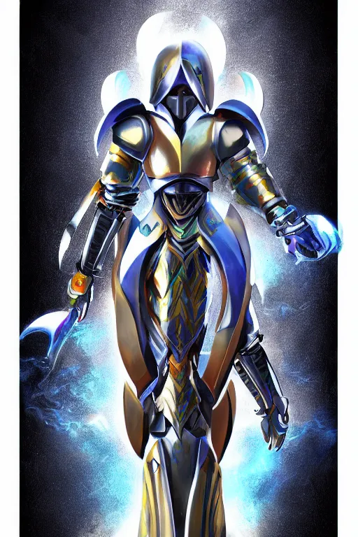 Image similar to helmet armor guardian destiny in witch queen illumination ray tracing hdr fanart arstation by sung choi robot ninja mask and eric pfeiffer and gabriel garza and casper konefal