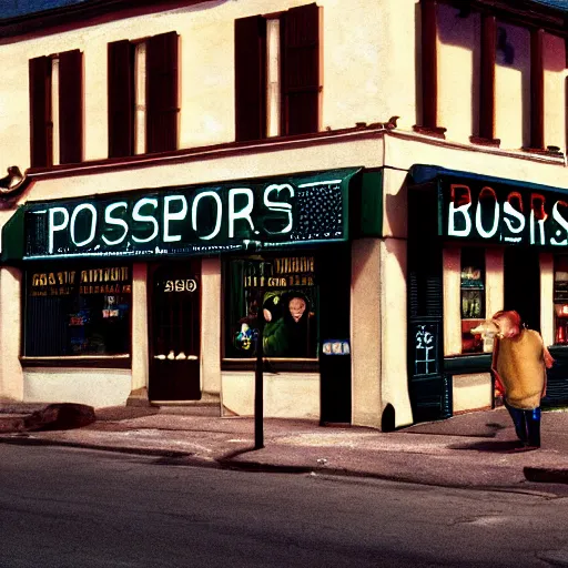 Image similar to poseurs bar, washington dc 1 9 8 9, photorealistic, 8 k