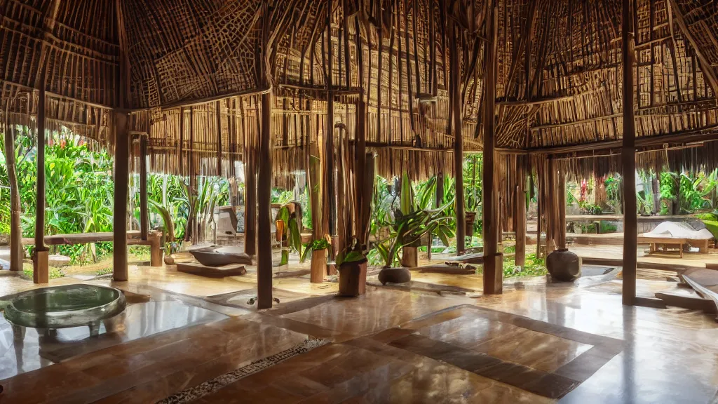 Image similar to bali interior indoor architecture