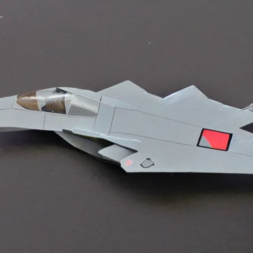 Image similar to a fighter jet made of floppy rubber